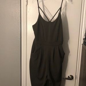 Olive jumpsuit